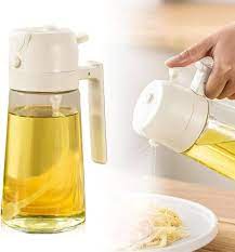 Pulverizador Spray Bottle 2 em 1 - Pulverizador de Óleo